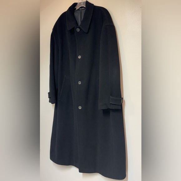 Hugo Boss Virgin Wool Long Trench Coat - Picture 5 of 13
